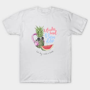 summer with funy pineapple pie T-Shirt